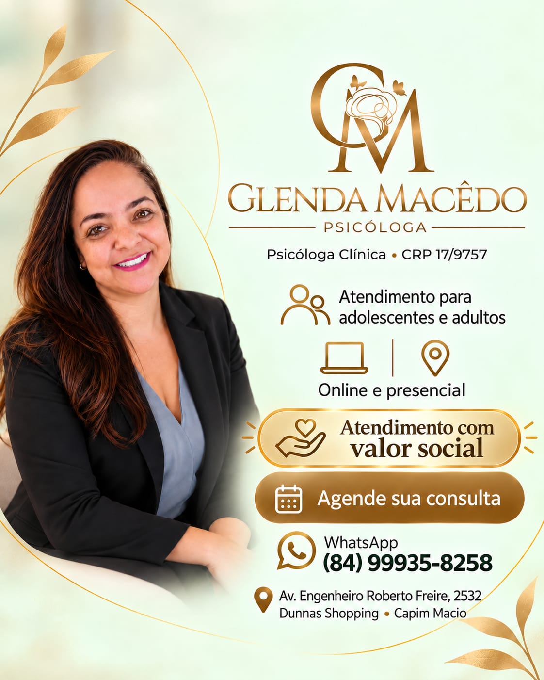 GLENDA MACEDO PSICÓLOGA 