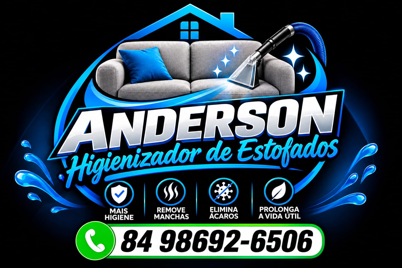 ANDERSON Higienizador de estofados