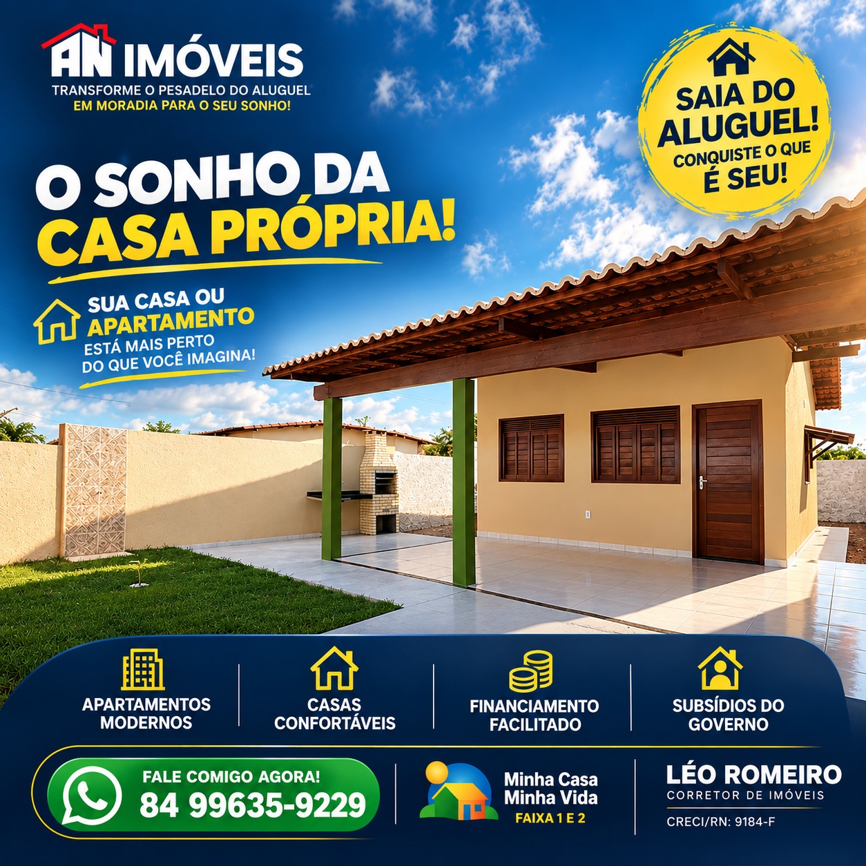 Léo romeiro corretor de imóveis 