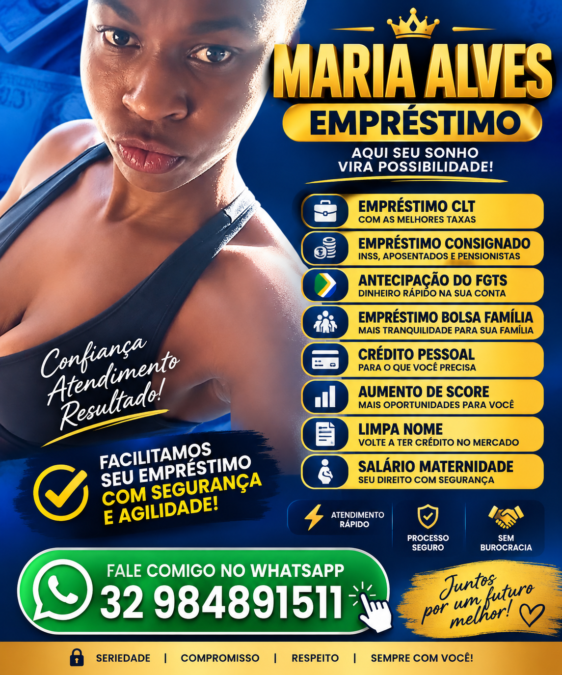 Maria Alves empréstimo etc..
