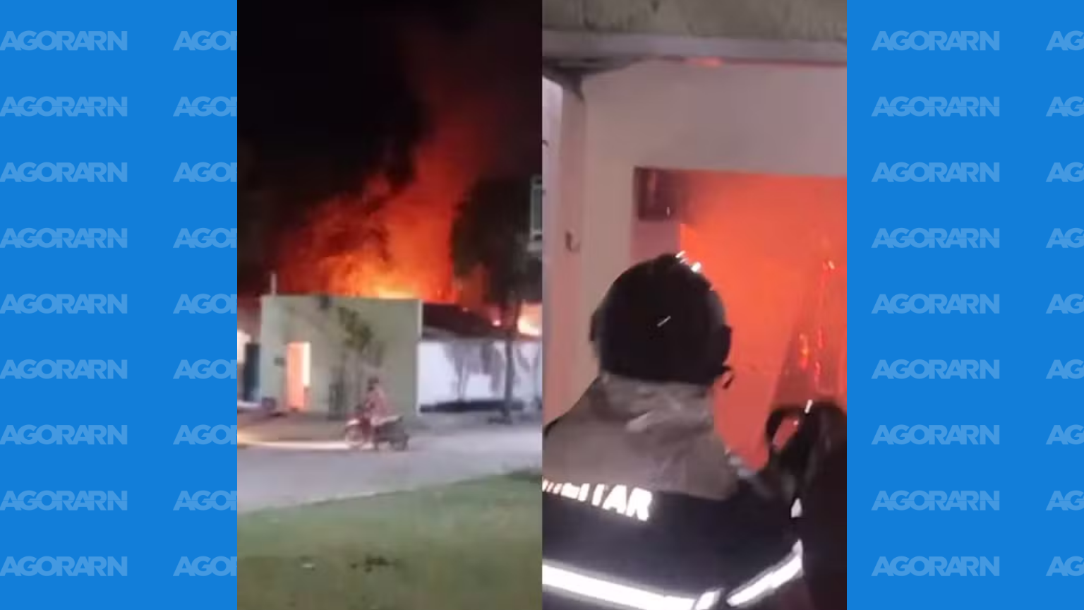 Cinco pessoas escapam de incêndio causado por vazamento de gás em Apodi