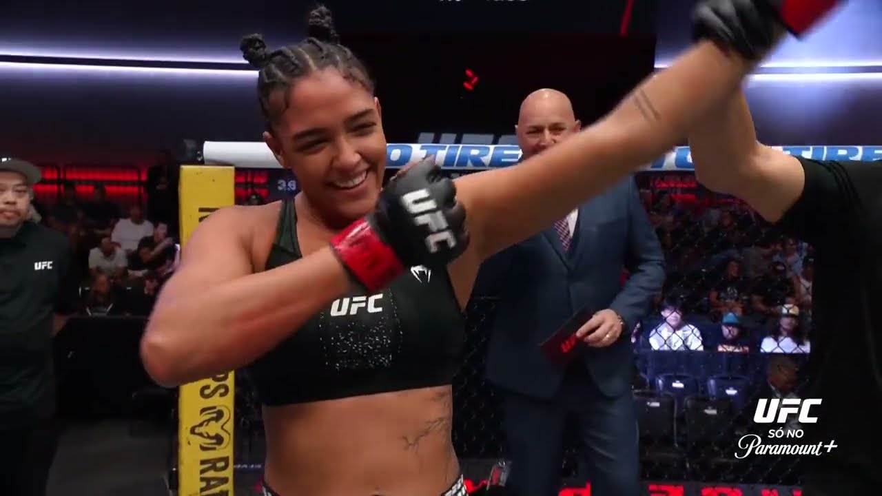 Alice Pereira vence no UFC e recebe bônus de US$ 100 mil