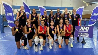 Unity Divinópolis conquista título invicto do Jimi 2026 no voleibol feminino adulto